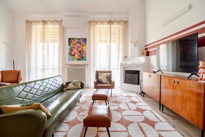 149 Borgo Ticino Suite Attico Di Lusso Con Terrazzo E Parking Privato Pavia Exteriör bild